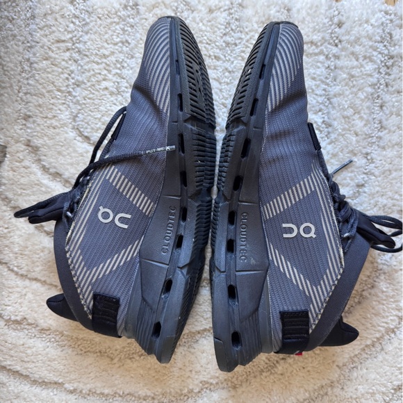 ON Cloudnova Void Black Sneakers In Sz. 8 - Picture 4 of 9